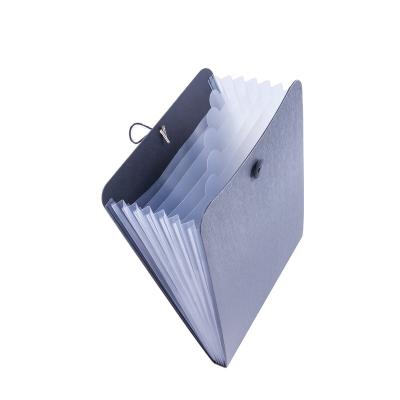 China PP Foam Letter Size A4 PP Foam 6 Pocket Vertical Accordion Organizer Expanding Folder With Elastic Closure for sale