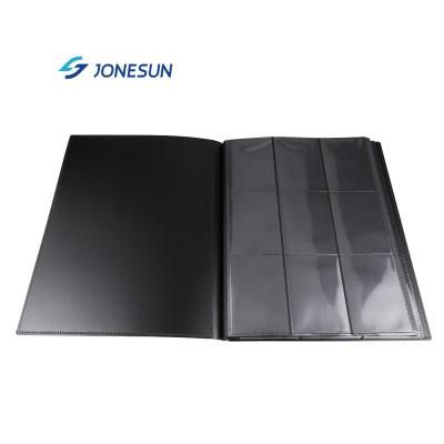 China Eco-friendly/durable PU leather sheet protectors shopping photocard index kpop BTS 9 pocket sleeve lomo card organizer album for sale