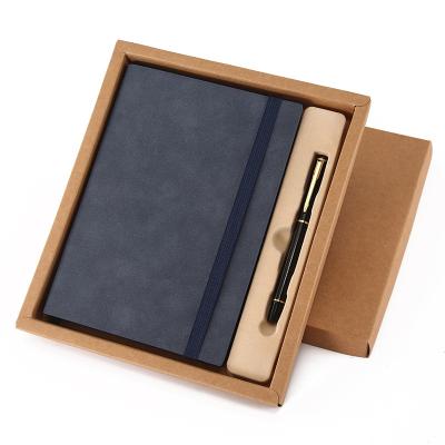 China Customizable Hardcover Book 120 Sheets PU Leather Hard Cover A5 Loose Leaf Stationery Gift Notebook For Diary for sale