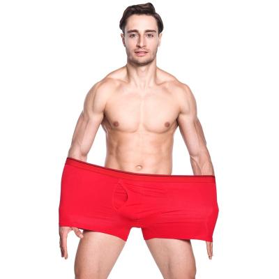 China 2021 Breathable Plus Size 6XL Cotton Sexy Men's Short Boxer Briefs Shorts Underwear for sale