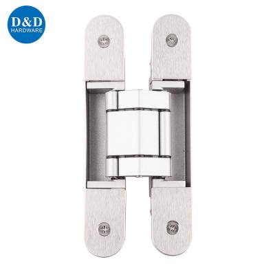 China Good Quality Modern 180 Degree Heavy Duty Adjustable Commercial Hotel 3D Wooden Door Hidden Hinge for sale