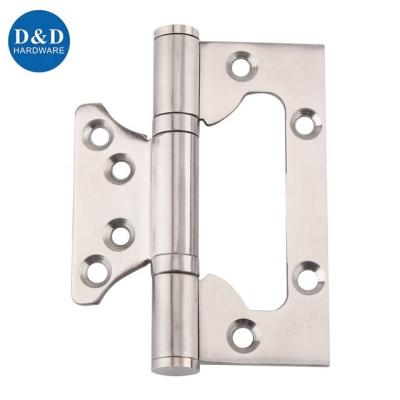 China Modern 4 Inch 360 Degree Stainless Steel Butterfly Flush Hinges For Cabinet Door for sale