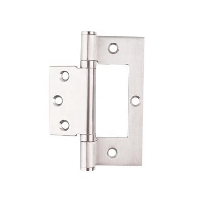 China Modern Durable SUS 304 Stainless Steel Butterfly Flush Hinge For Commercial Door for sale