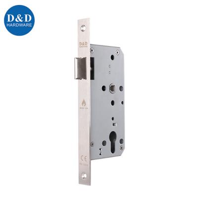 China Wooden Door EN 12209 Stainless Steel Latch Lock Mortise Passage Lock For Passage Door for sale