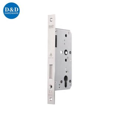 China European Steel EN 12209 Door CE En 12209 Fire Rated Reserve Mortise Deadbolt Deadbolt Lock For Fire Door for sale