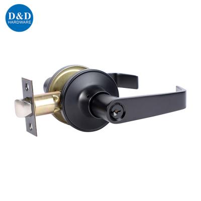 China Good quality metal door or door handle set wood wooden door handle set zinc alloy steel tubular knob entry latch for sale