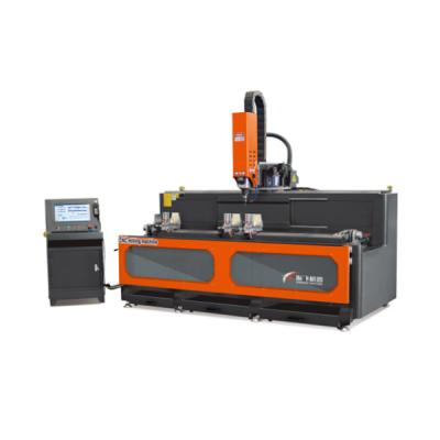 China Building Material Stores ATC CNC Drilling Milling Machine / CNC Copy Milling Machine for sale