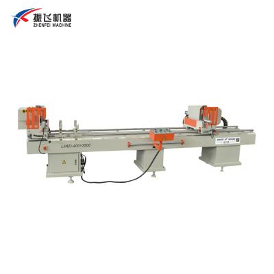 China Building Material Shops Aluminum/PVC Window And Door Miter Double Head Cut Saw for sale