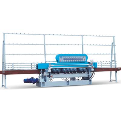 China Building Material Shops Hot Sale 9 Motors Glass Edging Polishing Machine / Glass Edging Line for sale