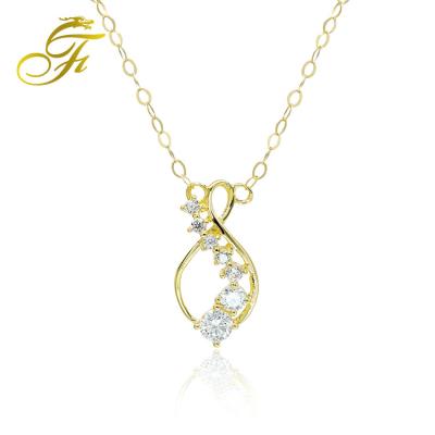 China Beautiful Fashion Ladies Jewelry Can Be Customized With 18K Gold Silver Necklaces 925/sterling Choker Necklace Christmas for sale