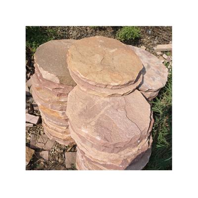 China Modern Natural Stone Outdoor Park Paving Road Paver Garden Stepping Stones for sale