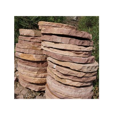 China Natural stone manufacturers the direct sale of random shapes stone natural stepping stone for the park for sale