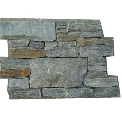 China 2022 Hot Selling Natural Stone Price Cement Stone Wall Panels Slate Wall Panels Natural Good For Exterior for sale