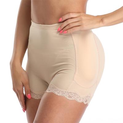 China New High-waisted Antibacterial Shape Gym Pants Belly Pants Butts Pusher Padded Panties for sale