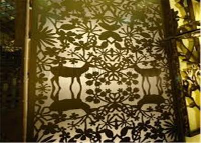 China 5.0m Decorative Perforated Metal Sheet TV Background for sale