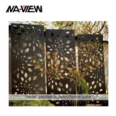 China 3m Height Decorative Metal Fence Panels Farm Garden Gates for sale