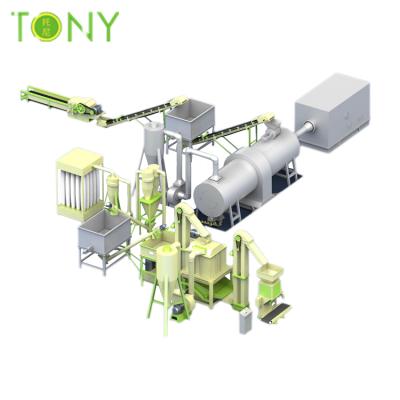 China Factory Biomass Straw Pellet Production Line Sawdust Pellet Machine Crushing Price for sale