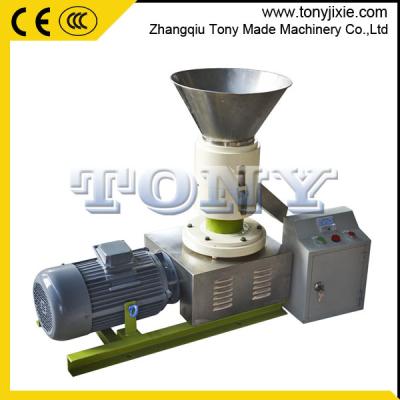 China (w)SKJ-250 Small Type Flat Die Sawdust Wood Pellet Mill Mini Shovel Press Machine Price 180-2000Kg/Hour for sale