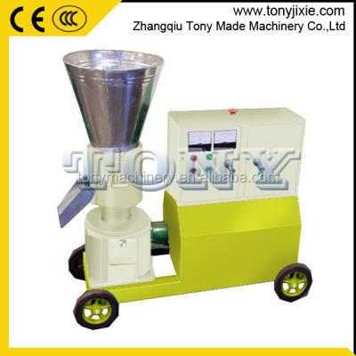 China (w) SKJ-150 small home use polutry feed making machine for animal feed pellet mill price 100-120kg/h for sale