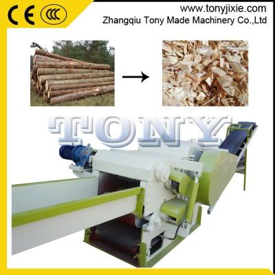 China TPQ-216 Log Chipping Coconut Palm Tree Wood Chips Making Machine for sale