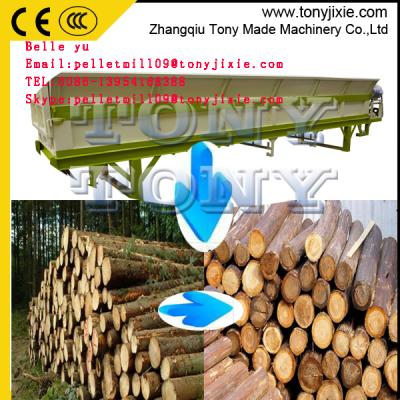 China (f) CE Wood Notes Debarker Machine With Reliable Performance / Wood Debarker Machinery For Sale 10t for sale