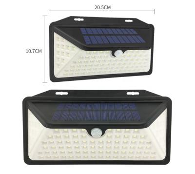 China Easy Installation Ip65 Garden Motion Sensor Solar Battery Entryway Waterproof Wall Light Outdoor Solar Light for sale