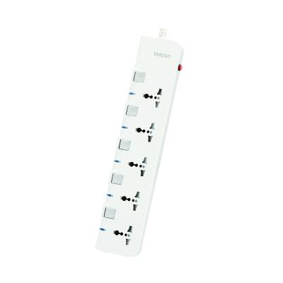 China Universal Worldwide USB Extension Cord Power Strip 4 Multinational Residential / Multi-Purpose AC 3 Outlets In Factory Running Wholesale for sale