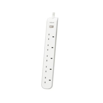 China Multi Outlet 3 USB Outlet Power Strip Surge Protector Extension Socket Residential / General Purpose UK Standard for sale