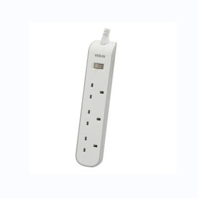 China Wholesale Residential / Multipurpose Power Strip UK Standard Factory Power Extension Multi Ports Charging Power Socket for sale