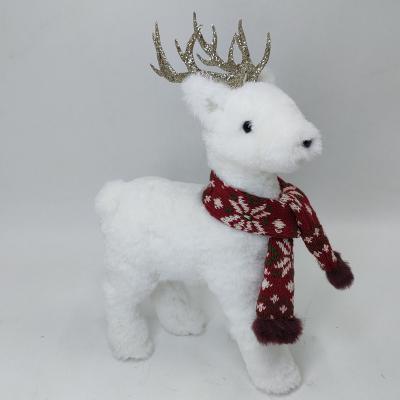 China 4 handmade legs holding fur bear reindeer for sale