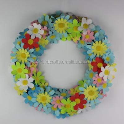 China Europe& Handmade garland paper flower hangers/decoration flower spring/America spring flower paper/colorful flower decoration/hot sale items for sale