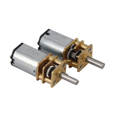 China dc 12v 6v 3v mini electric motor n20 gear drip proof micro brushed motor for lock for sale