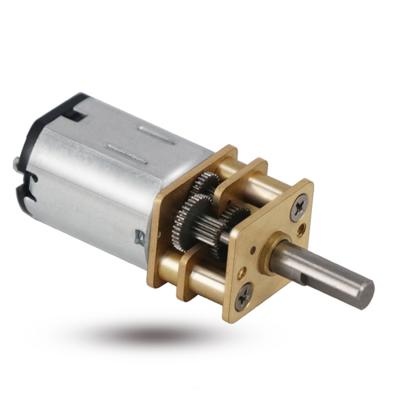 China High Quality High Torque 12mm Metal Gearbox With N20 DC Gear Motor 3v 6v 12v for sale