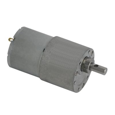 China 37mm 12v 24v dc rotisserie gear drip proof motor with low speed for sale