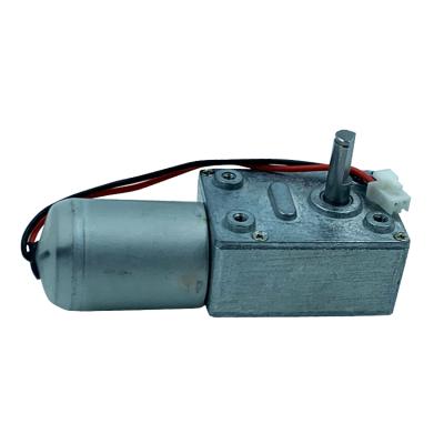 China High Torque 90 Degree Micro Gearbox 6v DC Worm Gear Motor With Worm Gearbox 6v 12v Worm Gear Motor for sale