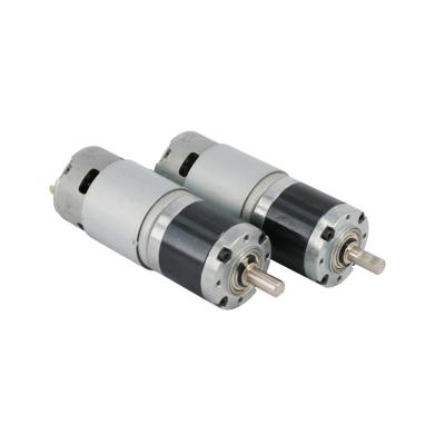 China 80kgf.cm 5rpm mini drip proof dc motor with 42mm planetary gear for sale