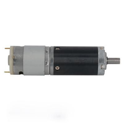 China drip-proof 28mm planetary gearbox with 395 dc motor for sale