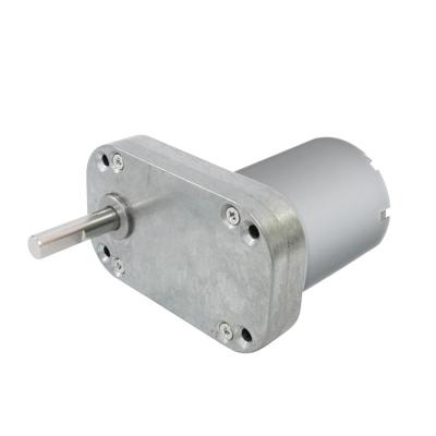 China High Torque Micro Flat Dual Shaft Geared DC 12v Motor For Robot Vacuum Cleaner for sale