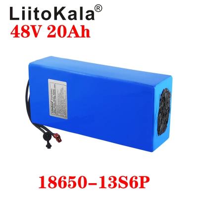 China The other Liitokala electric bike battery 48v 20ah high power 1000w lithium battery 48v 20ah with bms and 2a charge for sale