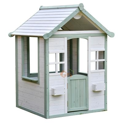 China Outdoor furniture cheap prefab wooden cubby house for kids for sale