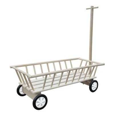 China Wooden Children Cart Kids Garden Cart Doll Cart Fencing Kids Cart for sale