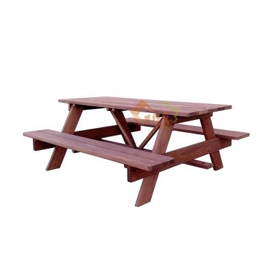 China Patio\Garden\Outdoor Wooden Adult Picnic Table for sale