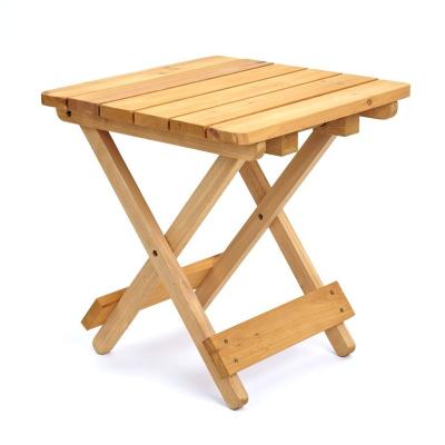 China Office Solid Wood Wooden Folding Table For Outdoor for sale