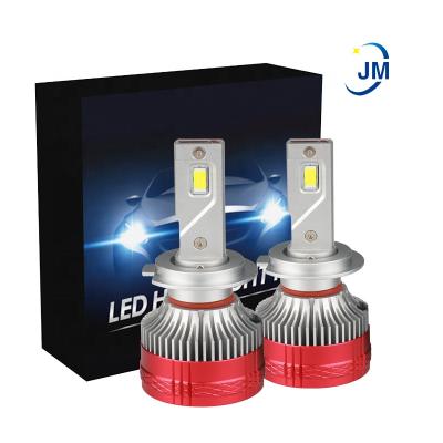 China Most powerful P65 auto h7 2200lm led headlight 9005 9006 9012 H4 H7 12v 24v 65w led bulb h7 led EL room for sale