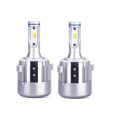 China Manufacturer G2 Professional Car Headlight Bulb LED 72W 8000LM H7 Led Low Beam CSP Chips High Power 6000K Cool White Led GTI for sale