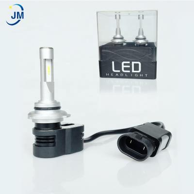 China JM Factory Utility Model 60W 8400LM T5 Car LED Headlight Bulb H4 LED Headlight H7 H11 9005 HB3 6000K EL Hall for sale