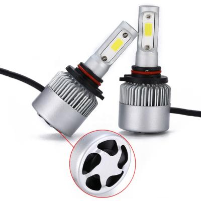 China cheap price 9007 car accessories S2 LED car 9006 9012 d2s h13 9004 headlight H1 H3 H7 H4 H11 9005 led light ac for sale