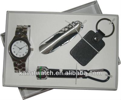 China High Quality Chronograph Wholesale Watch Gift Set for sale