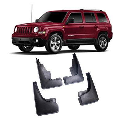 China Car Protection Car Mud Flaps Shock Absorber Mud Flaps For Jeep Patriot 2012 - Soft Rubber Material Non-destructive Installation for sale