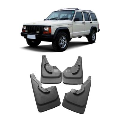 China Car Protector RStype Car Mud Flaps Fender Mud Flaps For Jeep Grand Cherokee 1999-2004 Soft Rubber Material Nondestructive Installation for sale